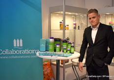 Bas Verhoeven of Collabarationz was at the fair to promote their production and filling possibilities in horticulture.